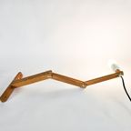 Ikea - Scharnierlamp - Wandlamp - Model V505 - Grenen - Zweden - 3E Kwart 20E Eeuw thumbnail 6