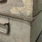 Vintage Philips Industriële Metalen Kisten, P/p/s thumbnail 2