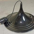Vintage Space Age Heksenhoed Hanglamp, Guzzini thumbnail 2