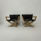 Set Of 2 Danish Folding Chairs By Westnofa , 1970’S thumbnail 2