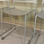 Set Van 4 Aero Wire Stoelen, Stapelbaar thumbnail 16
