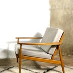 Mid Century Scandinavian Lounge Chair thumbnail 5