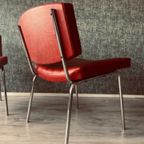 2X Vintage Conseil Chairs By Pierre Gauriche For Meurop,Ca60 thumbnail 18