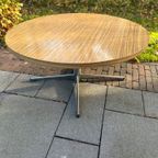 Seventies Ronde Salontafel thumbnail 3