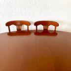 Klassieke Uitschuifbare Tafel Incl. 6 Stoelen V. Mahoniehout thumbnail 5