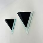 Set Of 2 Post Modern Wall Lamps Sconce , 1980S thumbnail 3