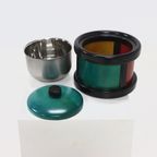Postmodern Italian Wooden Ice Bucket By Pietro Manzoni 1980S thumbnail 11