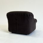 Caprice Fauteuils In Donkbruin Door Henning Korch Voor SWAN thumbnail 8