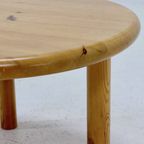 Solid Pine Coffee Table Or Side Table By Rainer Daumiller For Hirtshalls Sawmills 1970S thumbnail 8