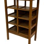 Art Deco Wandkast Vakkenkast Jaren 30 Eiken Open Kast thumbnail 3