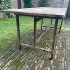 Table De Vendange Klaptafel Frans Vintage thumbnail 6