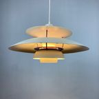 White And Purple Ph5 Pendant Light By Poul Henningsen For Louis Poulsen 1970 thumbnail 2