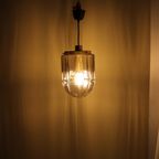 Vintage Peill & Putzler Hanglamp - Rookglas | 00748 thumbnail 12