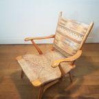 De Ster Gelderland Fauteuil 1950 In Originele Staat thumbnail 2