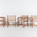 1990’s Vintage Danish Dining Set From Christian Hvidt By Soborg Mobelfabrik thumbnail 12