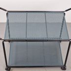 Vintage Trolley Serveerwagen Niels Gammelgaard Bar Cart ‘80 thumbnail 7