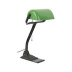 Bauhaus Bureaulamp Notarislamp Erpe Model 52 Groen Emaille thumbnail 2