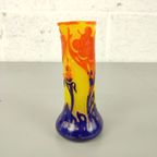 Art Nouveau Vaasje - Le Verre Français (schneider) Ca. 1920 thumbnail 2