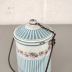 Antieke Emaille Opbergpot thumbnail 2