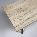 Vintage Travertine Side Table thumbnail 5