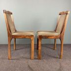 Set Van 4 Vintage Houten Eetkamerstoelen, Jaren 60 thumbnail 6