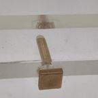 Vintage Plexiglas Bar Cart Serveerwagen David Lange Stijl thumbnail 6