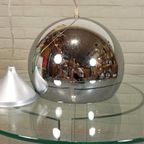 Vintage Hala Zeist Chroom Bol Lamp Hanglamp thumbnail 7