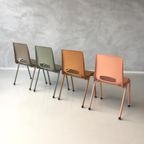 Retro Eettafelstoelen Nieuw Pastel Taupe Roze Oker Prijs P/s thumbnail 2