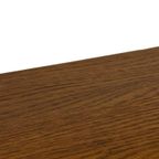 Vintage Wandplank Zwevend Jaren 50 Eiken Fineer thumbnail 16