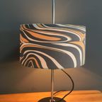 Table Lamp With Grey And Pink Shade thumbnail 10