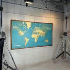 Vintage Xxl Air France ‘airway’ Map – 1970’s thumbnail 4