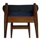 Vintage Spøttrup Ottoman Footstool Deens Voetenbankje thumbnail 11