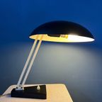 Zwarte Vintage Flexibele Bureaulamp Van Hala Bauhaus Style thumbnail 2