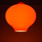 1 Of 2 Orange Glass Pendant Light 'oplight' By Hans Agne Jakobsson For AB Markaryd thumbnail 10