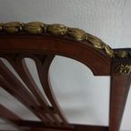 Set Van 2 Franse Louis Xvi Stoelen Met Brons En Webbing thumbnail 5