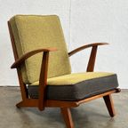 Vintage Fauteuil, Mid Century, Nederland 1950's thumbnail 9