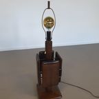 Large Brutalist Floorlamp 26 X 26 X 96 Cm Total Height. Mid Century Modern thumbnail 3