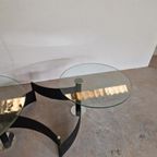 Vintage Design Salontafel Met Draaiend Glas thumbnail 6