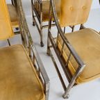 Unieke Set Eetkamer- En Loungestoelen In Mid-Century Stijl – Verguld, Gemaakt Tussen 1940-1948 thumbnail 21