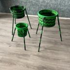 Set Of 3 Baskets Moroso Jardin Suspendu thumbnail 3