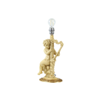 Fifties Italiaanse Lamp Engel Met Harp Giethars A Santini Gouden Voet 42Cm thumbnail 11