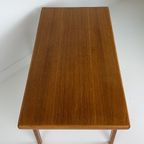 Scandinavisch Vintage Teak Fineren Koffietafel Salontafel thumbnail 4