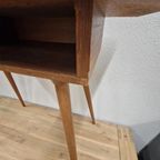 Jaren 50 Vintage Bijzettafel Kinder Bureau Kapstafel thumbnail 6