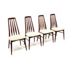 Set Van 4 Vintage Deens Design Eetkamerstoelen 'eva' Van Niels Koefoed Voor Koefoeds Hornslet thumbnail 3
