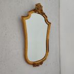 Vintage Goudkleurige Regency Rococo Barok Spiegel Schouwspiegel 406 thumbnail 3