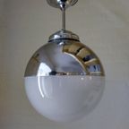 Art Deco Style Plafondlamp Bol – Vintage thumbnail 6