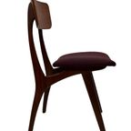 Vintage Eetkamerstoelen Teak Design Jaren 60 thumbnail 3