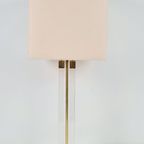 Vintage Plexiglas Tafellamp Messing Regency Lucite Brass ´70 thumbnail 12