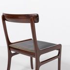 Pair Of Ole Wanscher Dinning Chairs ‘Rungstedlund’ By Poul Jeppesen Møbelfabrik, 1950’S Denmark thumbnail 7
