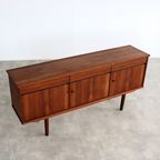 Vintage Teak Sideboard | Dressoir | Jaren 60 | Zweeds thumbnail 7